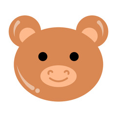 Cute Bear Flat