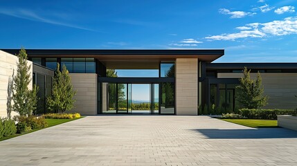 Modern Luxury Villa Exterior