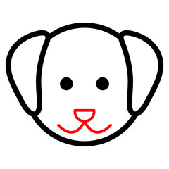 Cute Dog Dual Tone