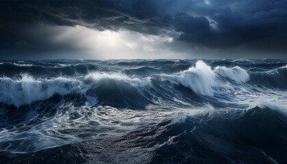 Obraz premium Stormy Sea