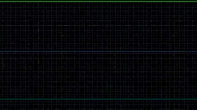 Digital grid background with animated data lines moving up and down, tech visualization showing dynamic information flow and statistics - Powered by Adobe