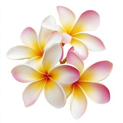 Naklejka premium Plumeria Blossoms Cluster