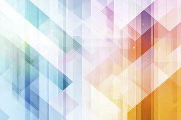 Obraz premium vibrant geometric background design featuring colorful triangles and abstract shapes, creating dynamic visual effect