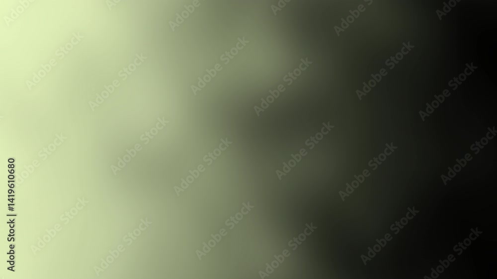 Poster a soft, blurred gradient with shades of green and black, creating an abstract and atmospheric visual