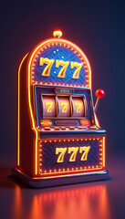  slot machine with three sevens