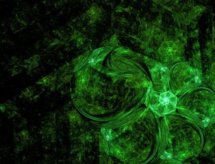 Imaginatory fractal abstract background Image