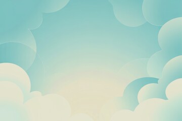 Obraz premium warm-toned gradient background in shades of azure