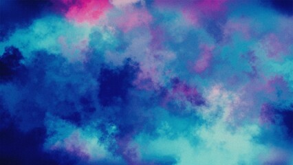 Abstract Colorful Cloud Texture