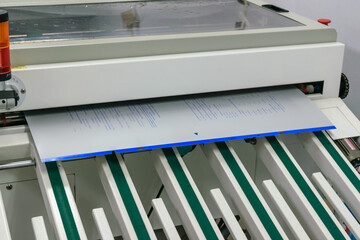 Blueprint printing machine