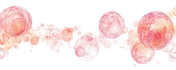 on transparent backTitle: Abstract Medical Visualization of Embryonic Stem Cells – Transparent Background

ground 