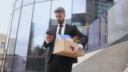 Searching for new job opportunities after recent dismissal from work