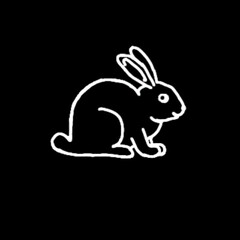 rabbit, animal, cute, bunny, illustration, background, vector, happy, easter, design, cartoon, white, hare, holiday, isolated, pet, celebration, banner, baby, fluffy, chinese, mammal, spring, nature, 