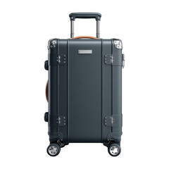 Isolated luggage travel hub action shot