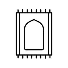 Prayer rug islamic muslim carpet mat eid mubarak ramadan kareem islam religion culture art line