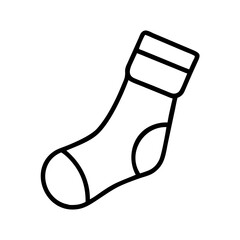 Find the perfect sock outline vector image for your design needs sock vector illustration