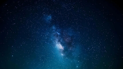 Obraz premium Stunning Night Sky With Milky Way And Stars