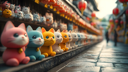 Obraz premium chinese new year decoration