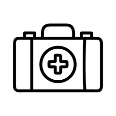 First aid kit medical healthcare emergency box health hospital doctor medicine treatment bag help