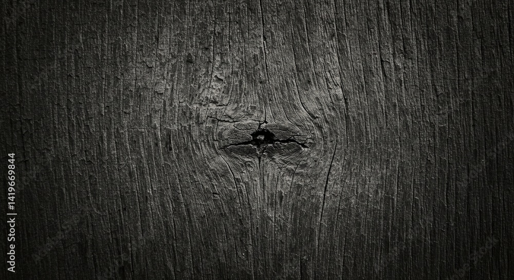 Poster a close up of a wooden surface with a hole in it