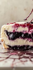 Blueberry Cream Cake