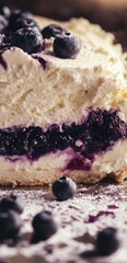 Blueberry Cream Cake