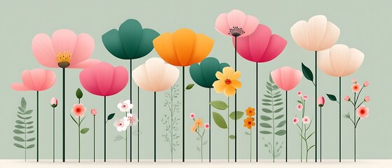 Colorful Floral Display
