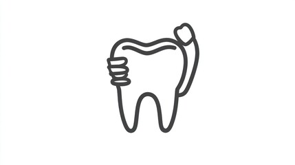 Obraz premium Dental Treatment Illustration
