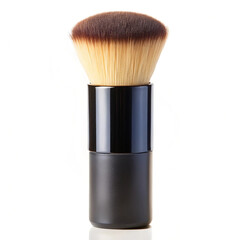 Flat top foundation brush on white background
