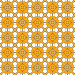 seamless pattern with flowers
