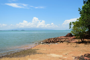 Beach and tropical sea