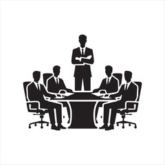 business people in a meeting, business meeting on office.