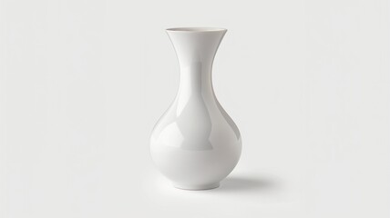 vase on white background