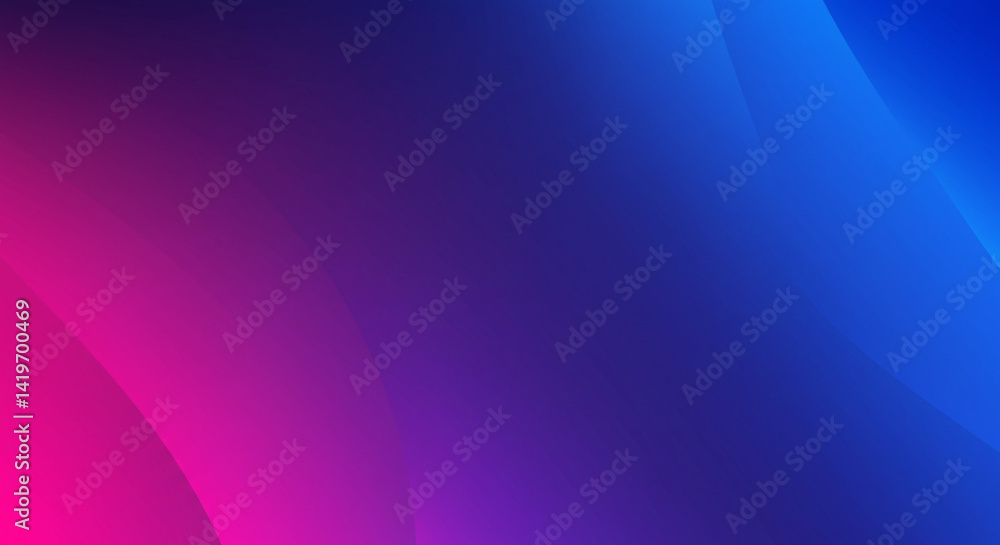 Poster abstract gradient background with shades of pink purple and blue creating a smooth transition effect