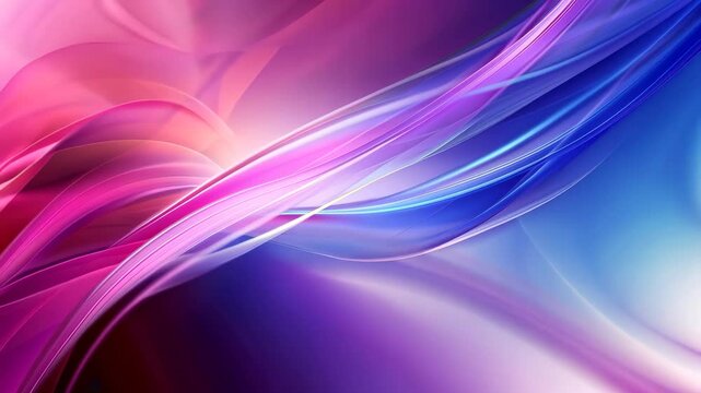 Zarte Pastellfarbene Schimmernde Linienanimation