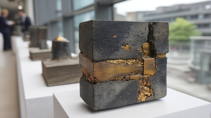 Textured square, rough surface, artistic feel - dirty grunge surface