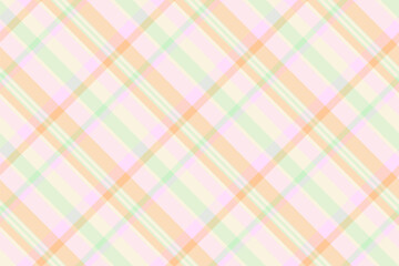 Mockup texture fabric vector, show pattern textile plaid. Fur check seamless tartan background in light and beige colors.