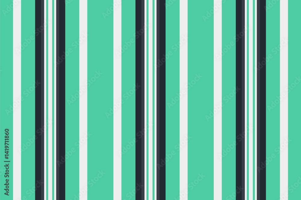 Poster stylish linear design featuring vertical stripes in teal, gray and white. use as graphic element for
