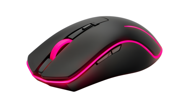 Professional White Background Mouse Image for Creative Projects