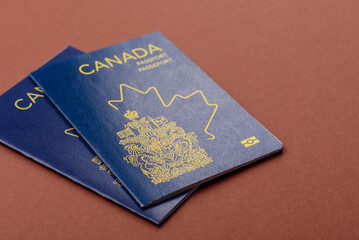 Canadian passport for travelling, flying and doing business. Canada document