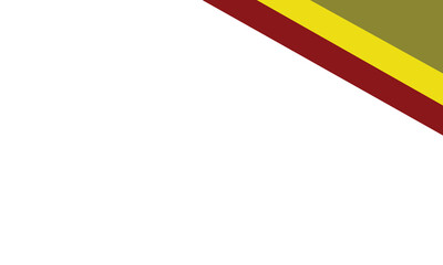 Clean and modern abstract background featuring angled stripes in red, yellow, and olive green on a white canvas. Ideal for design, template, branding, or layout use.