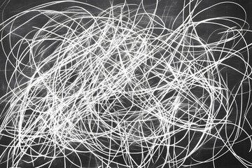 Abstract Chalk Lines, Dark Texture