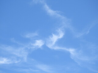 Beautiful simple soft cloudscape. Very suitable for any background
