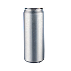aluminum can isolated on white background. Aluminum can, energy drink or soda can mock up. realistic blank metallic cans isolated on white background.