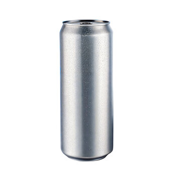 aluminum can isolated on white background. Aluminum can, energy drink or soda can mock up. realistic blank metallic cans isolated on white background.