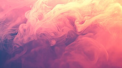 Fototapeta premium Abstract swirling of colored smoke-like liquids.