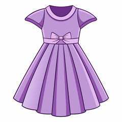 pink dress on a white