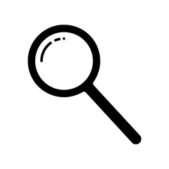magnifying glass vector icon