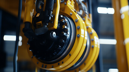Offshore rig mechanic servicing a winch motor on the drilling floor. Featuring repair skills and mechanical knowledge