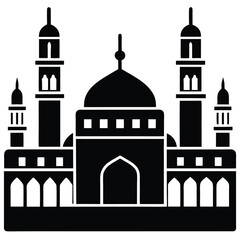 Prophet Mosque Illustration