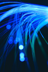 Fiber Optic strands: illuminated fiber optic strands create a stunning visual display, showcasing...